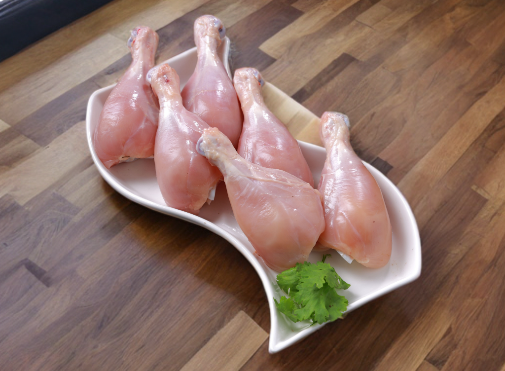 Chicken Drumsticks (0.700-0.900 kg)(skin off)