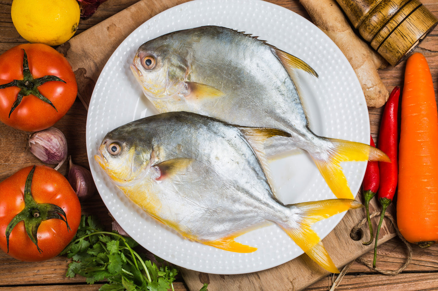 Golden Pomfret(0.900-1.100 kg)